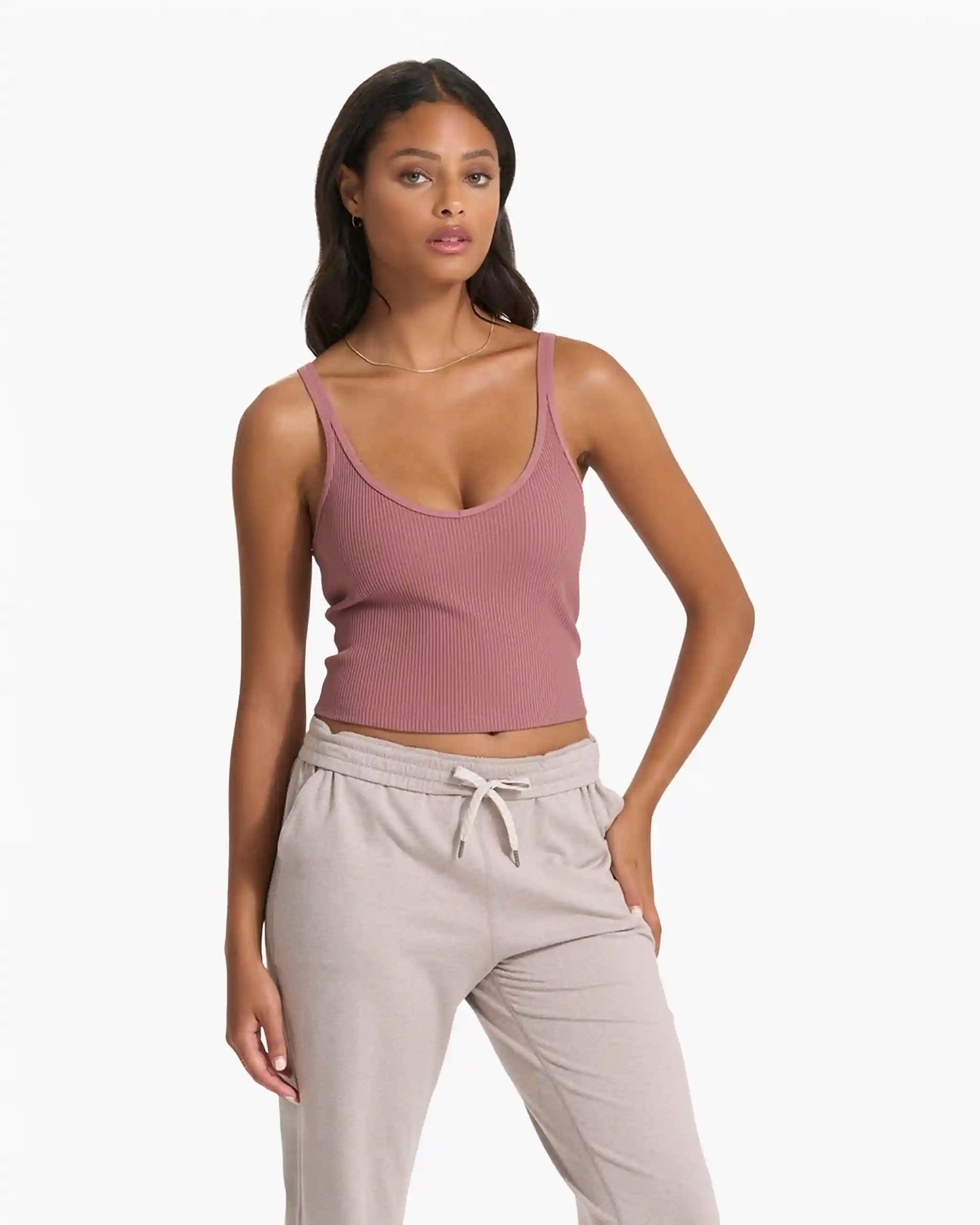 Rib Crop Tank
