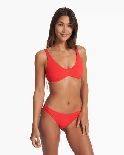 Aqua Triangle Top
