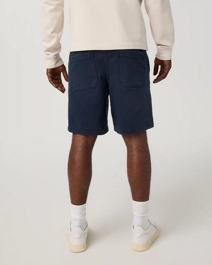 Benton Twill Elastic Waist Short 8"