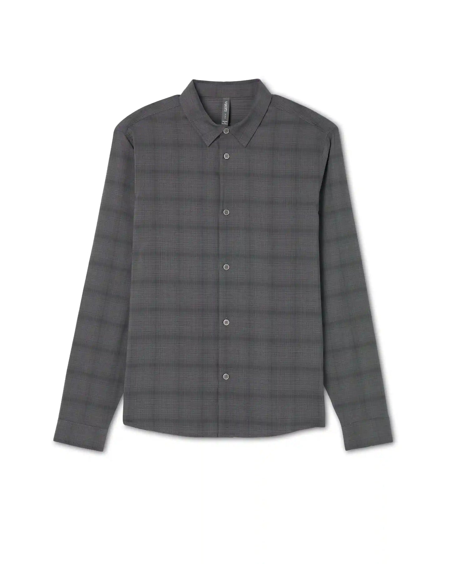 Long Sleeve Plaid Button Down Shirt