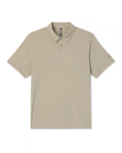 Short Sleeve Feather Polo