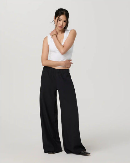 Sander Elastic Waist Trouser - Long