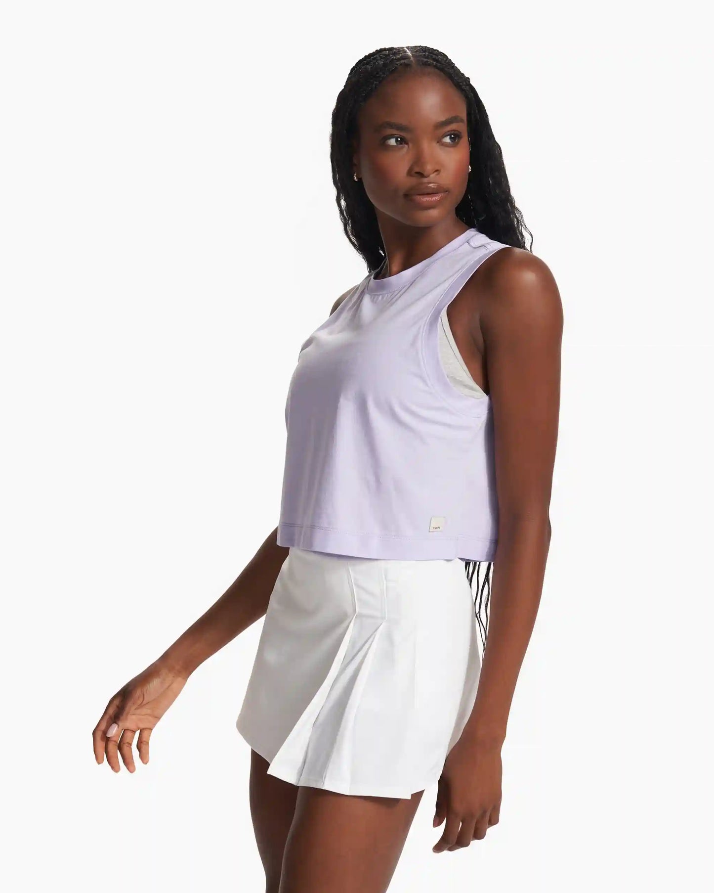 Feather Crop Tank