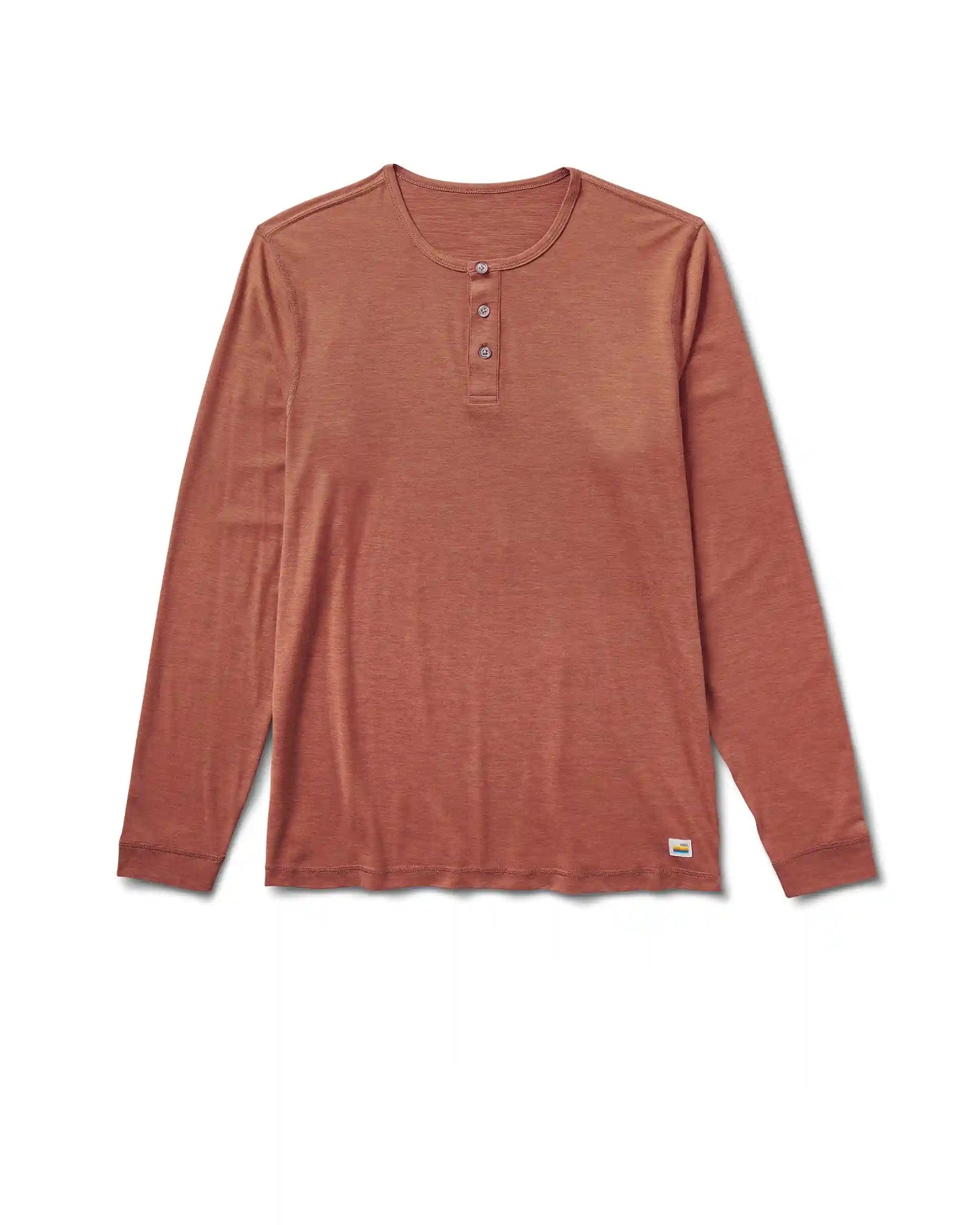 Long-Sleeve Ease Performance Henley