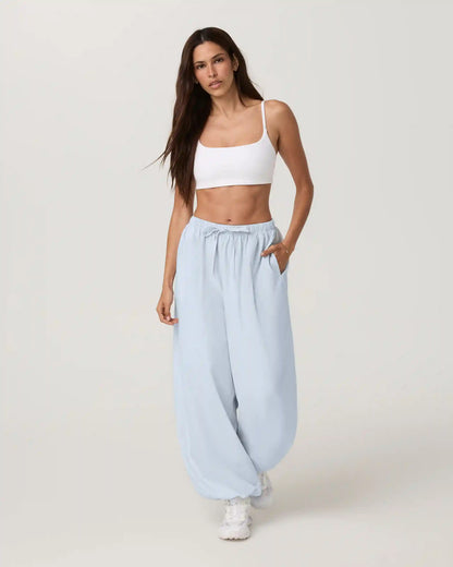Coastal Poplin Balloon Pant