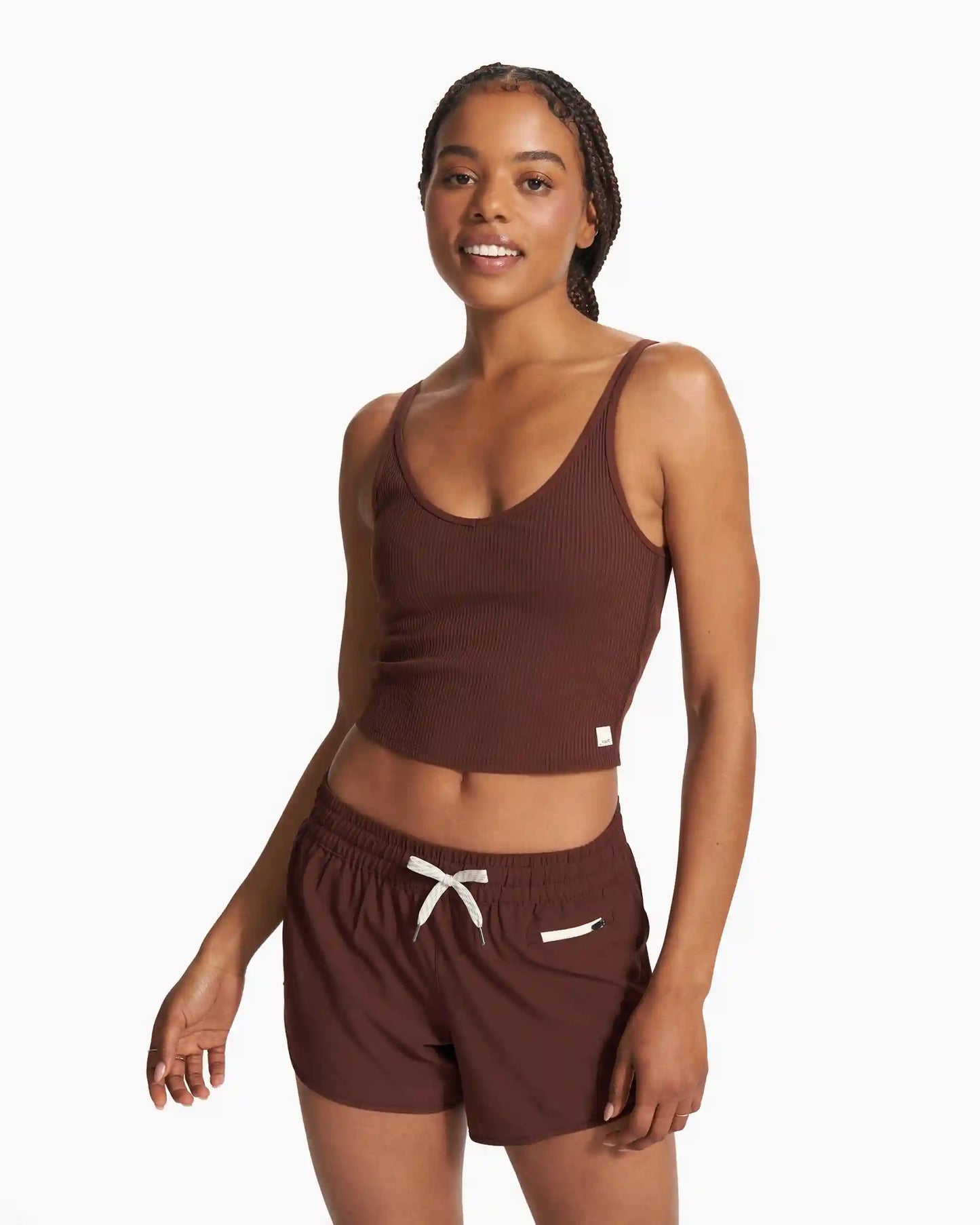 Rib Crop Tank