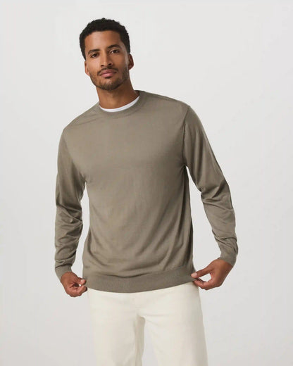Merino Fine Gauge Wool Sweater