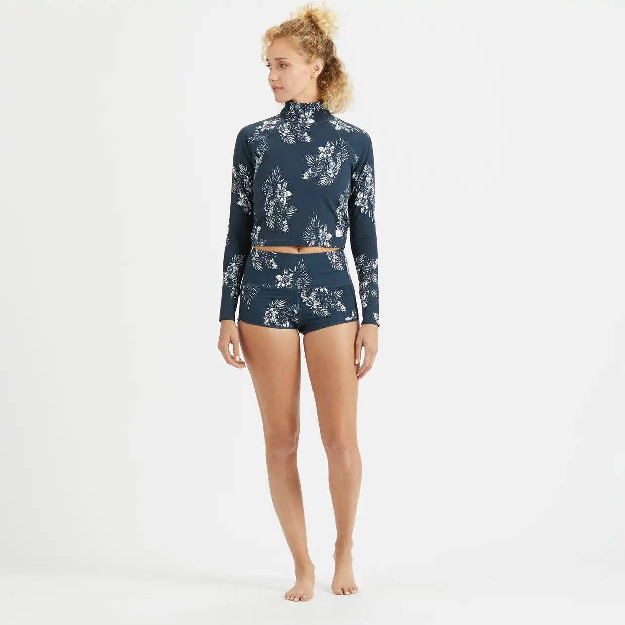 Marine Mock Neck