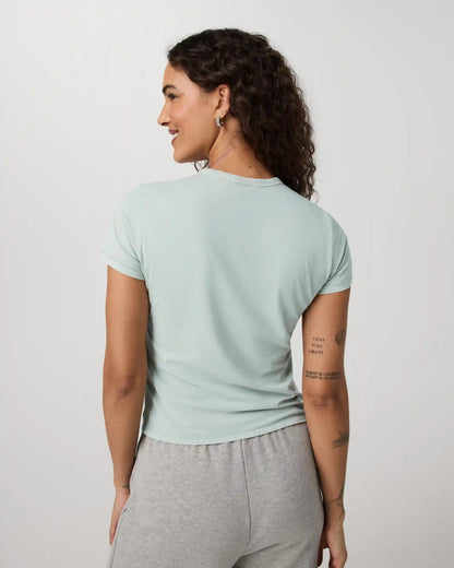 Short Sleeve Feather Classic Tee - Garment Dye