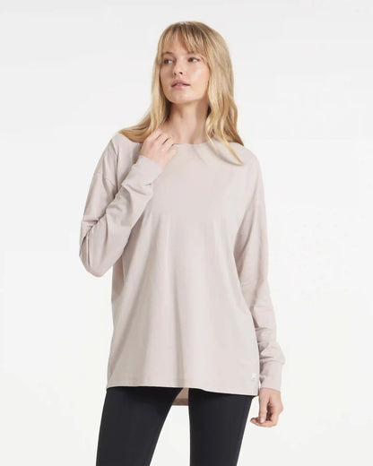 Long-Sleeve Feather Tee