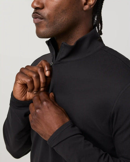 Ponto Half Zip Mock Neck