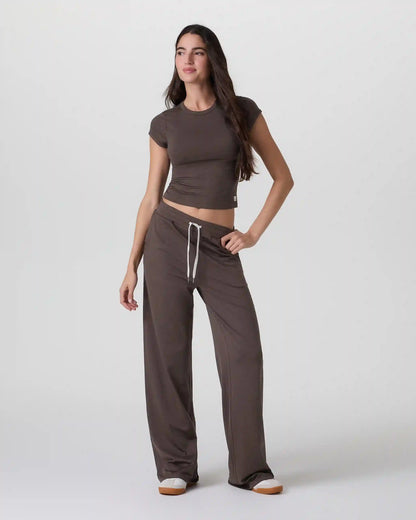 Halo Essential Wideleg Pant - Long