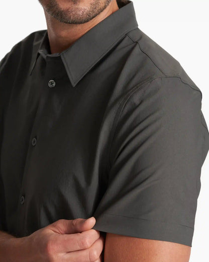 Short Sleeve Manhattan Button Down