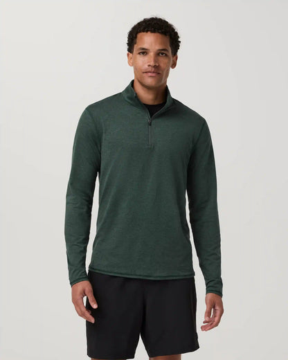Ponto Half Zip Mock Neck