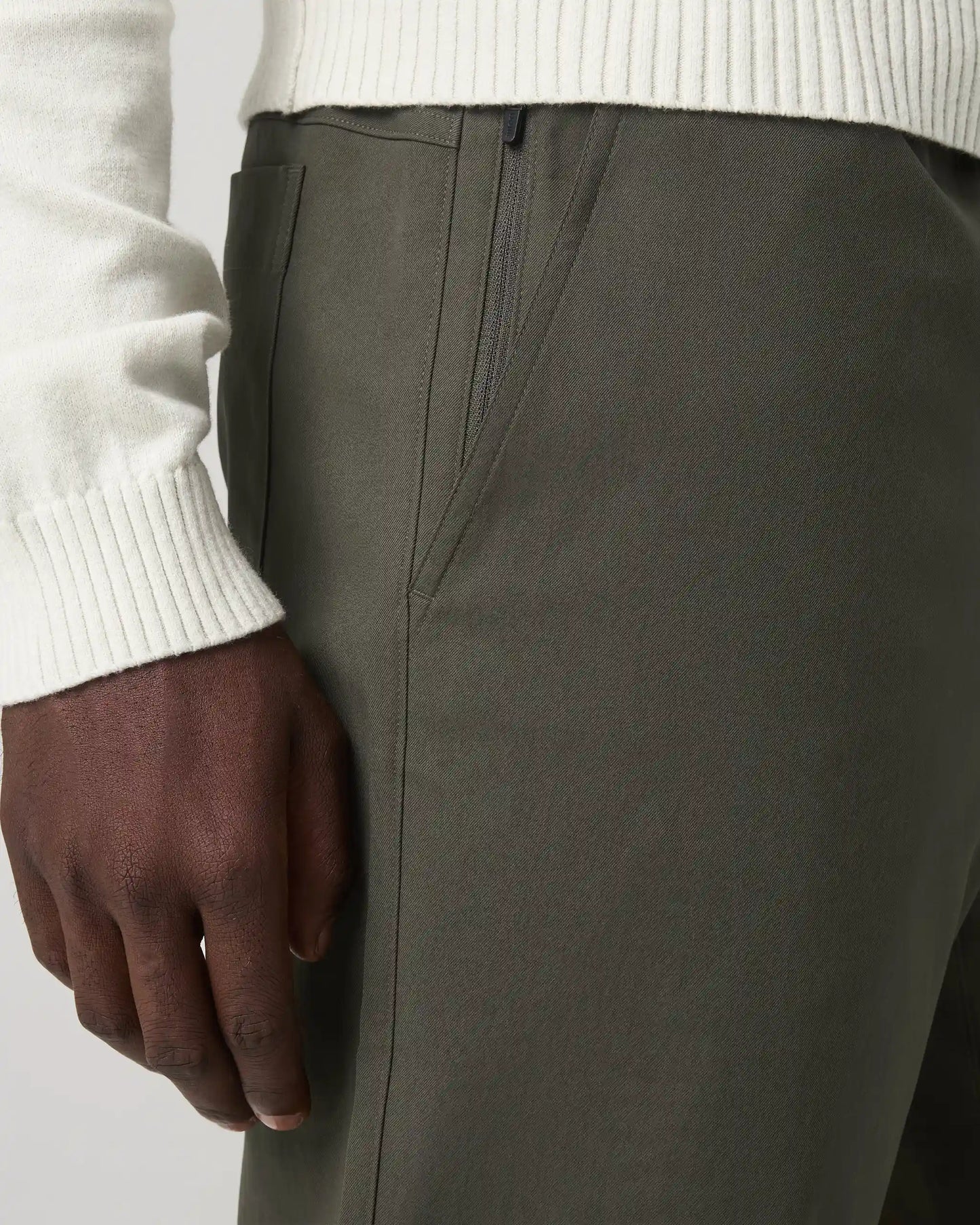Cascade Elastic Waist Trouser Classic Fit 30"