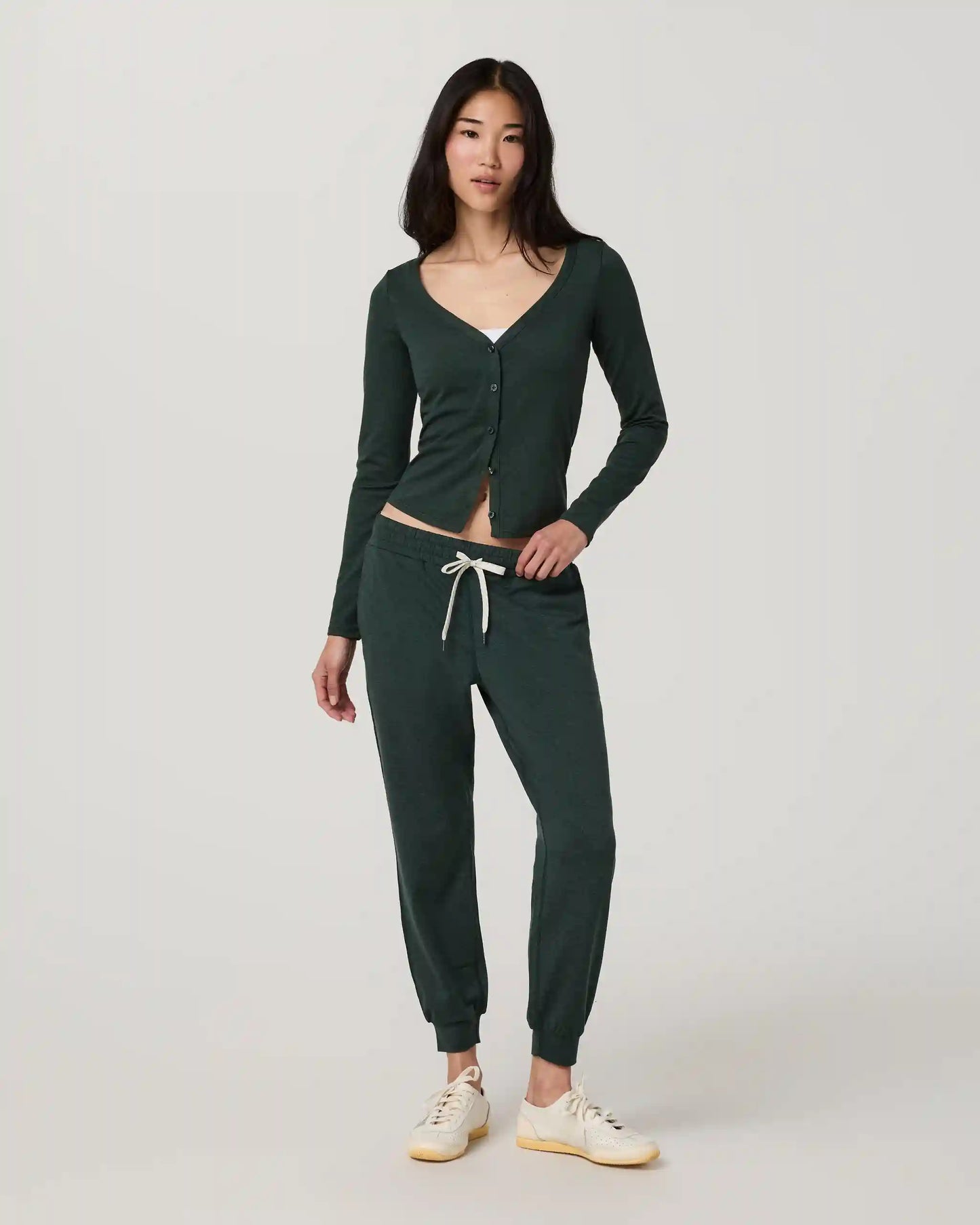 Long Sleeve Halo V-Neck Cardigan