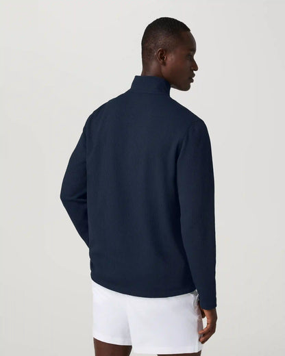 Lightweight Tech Waffle Quarter Zip