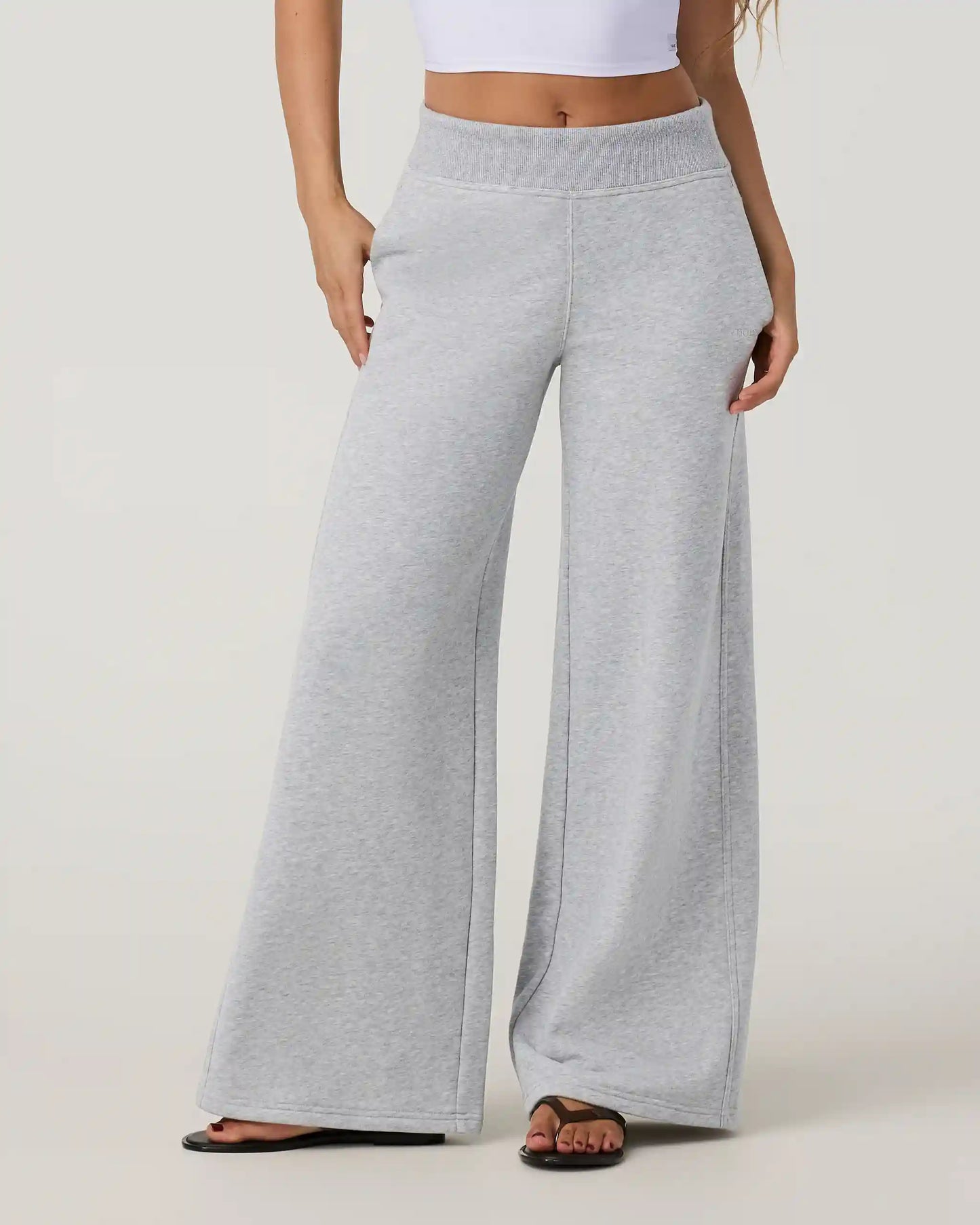 Sedona Midrise Wideleg Sweatpant