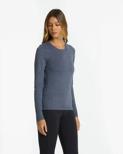 Long-Sleeve Lux Crew