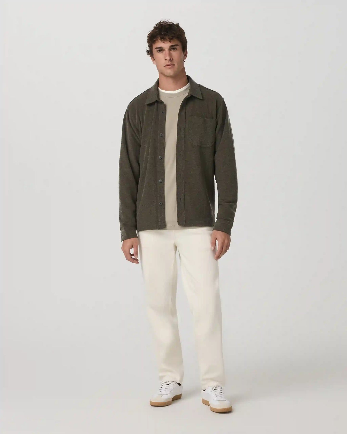 Beach Fleece Shirt Jacket