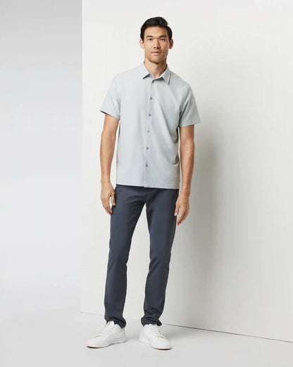 Short Sleeve Manhattan Button Down