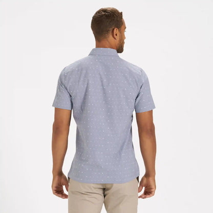 Short-Sleeve Bridge Button Down