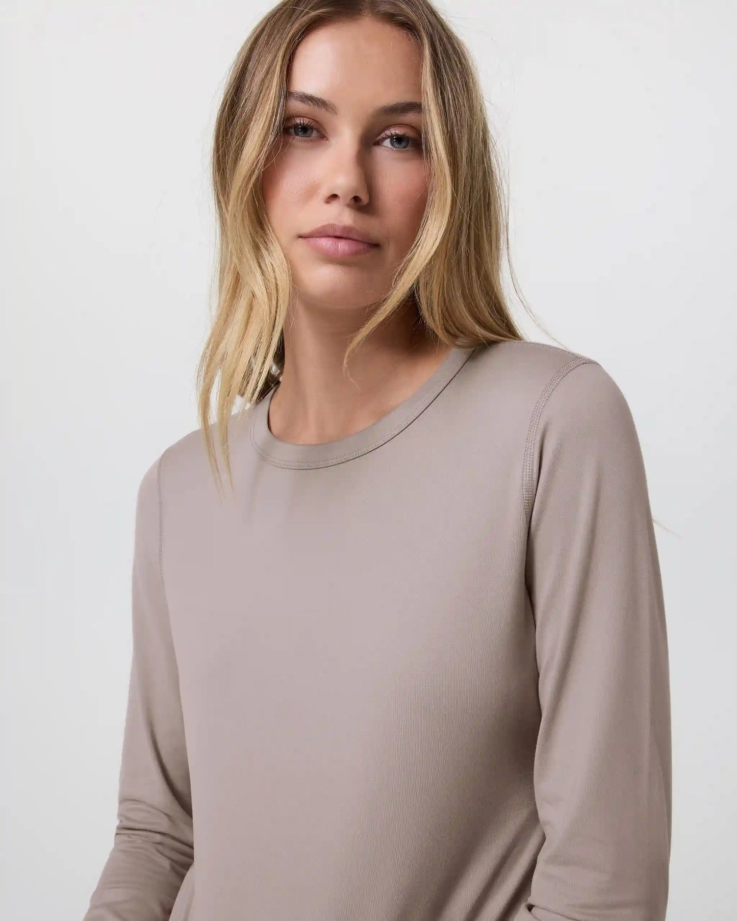 Long Sleeve Lux Crew Tee