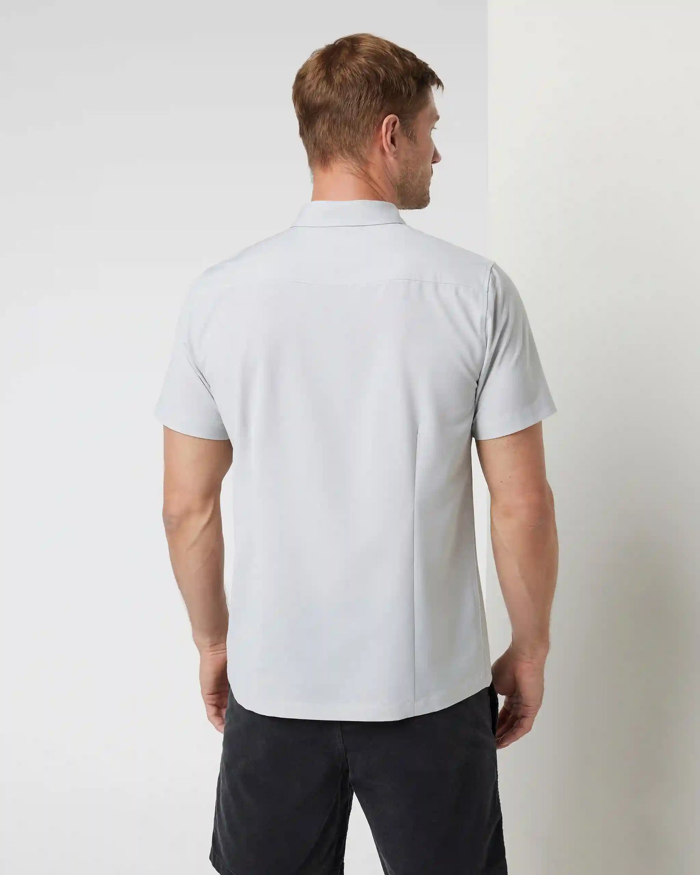 Short Sleeve Bridge Button Down