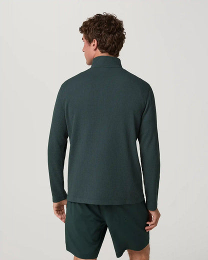 Lightweight Tech Waffle Quarter Zip