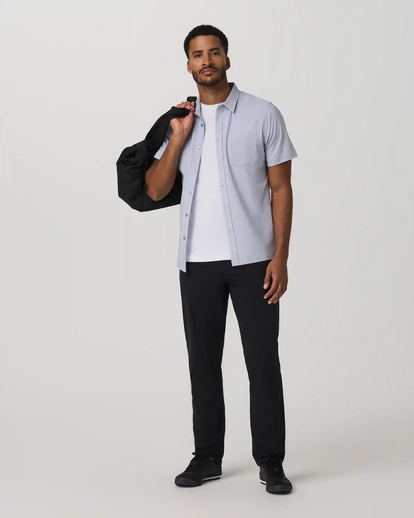 Short Sleeve Bridge Button Down