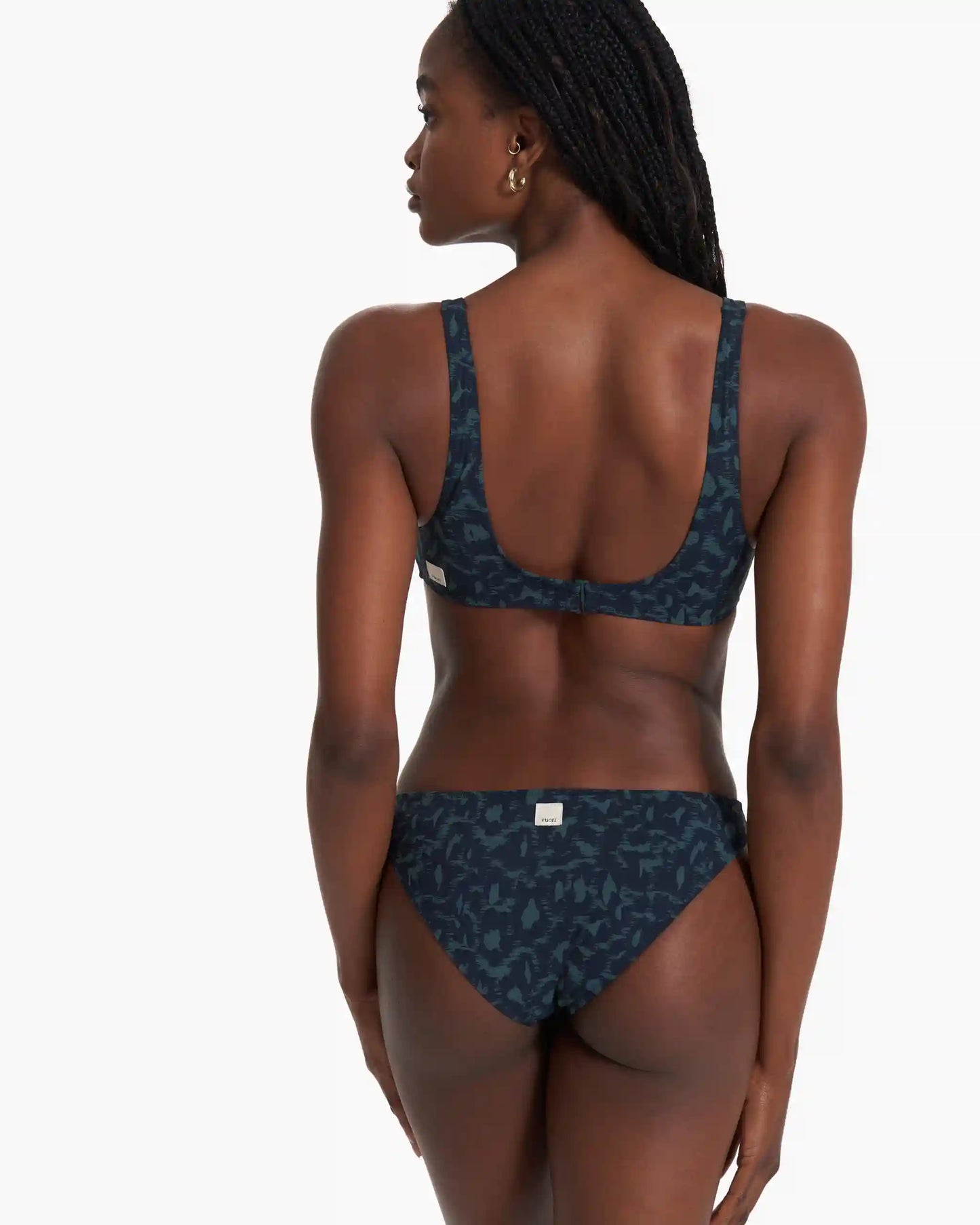 Aqua Triangle Top