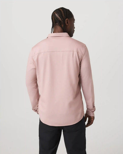 Long Sleeve Knit Oxford Button Down - Classic Fit
