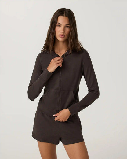 Halo Mini Full Zip Hoodie - Long