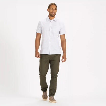 Short-Sleeve Bridge Button Down