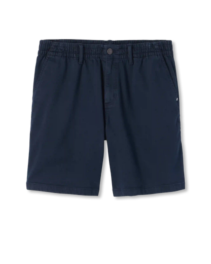 Benton Twill Elastic Waist Short 8"
