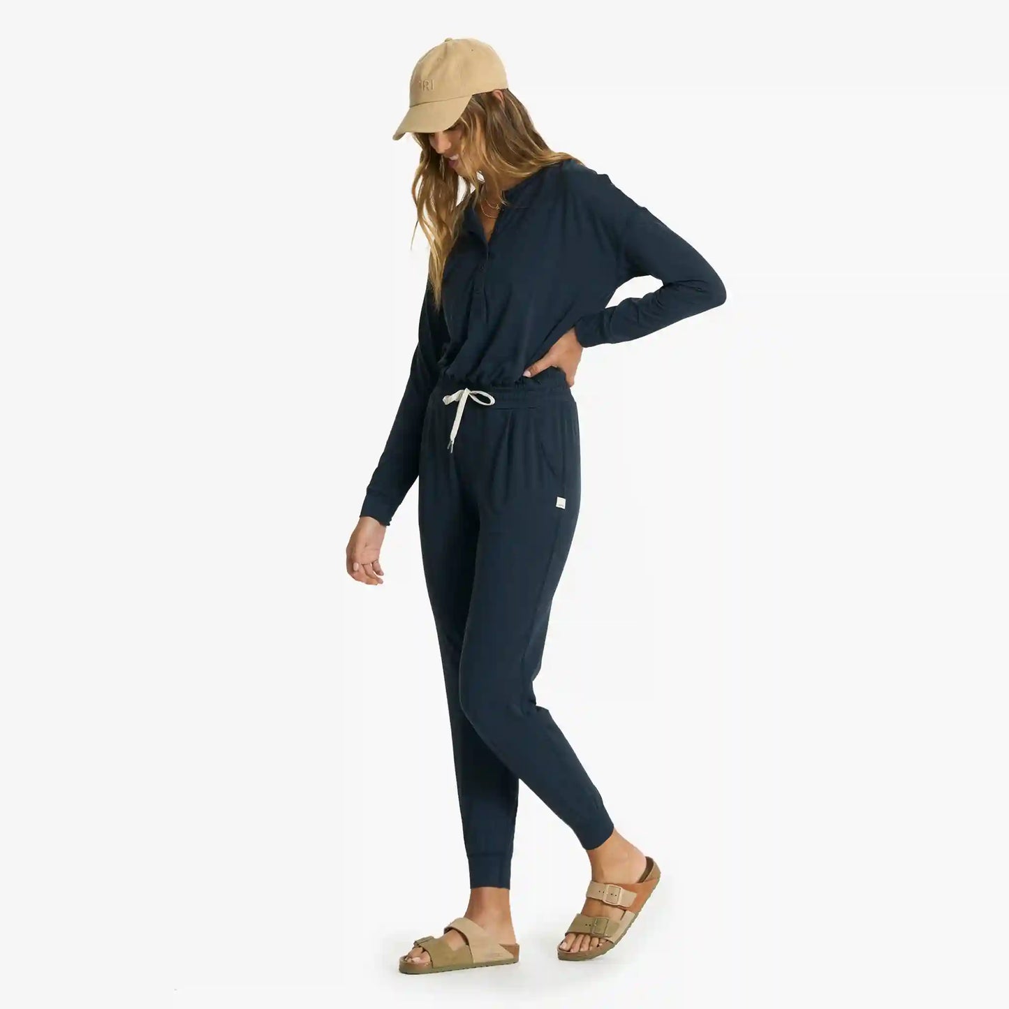 Lux Henley Jumpsuit