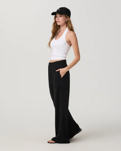 Sedona Midrise Wideleg Sweatpant - Short