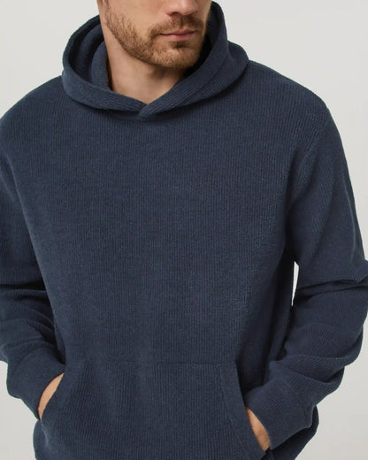 Midweight Rib Sweater Hoodie