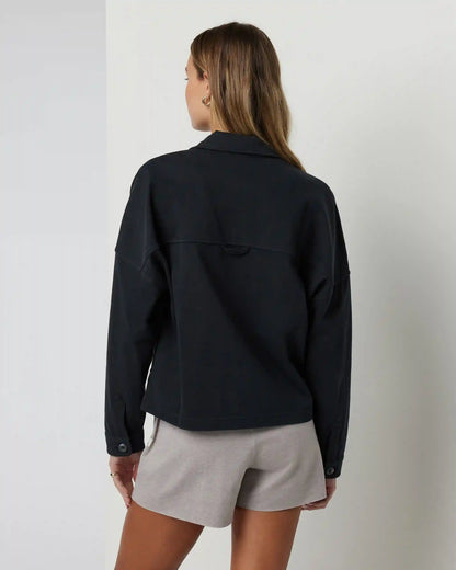 Mackenzie Cropped Shirt Jacket