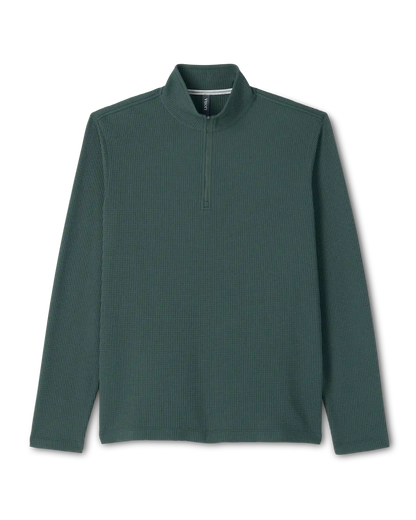 Lightweight Tech Waffle Quarter Zip