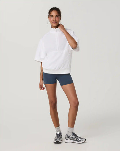 Retrograde Short Sleeve Half Zip Jacket