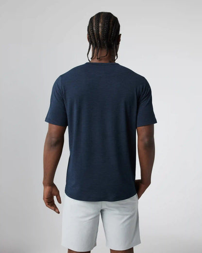 Short Sleeve Current Stripe Tee