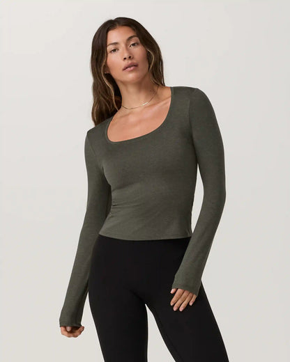 Long Sleeve Halo Essential Scoop