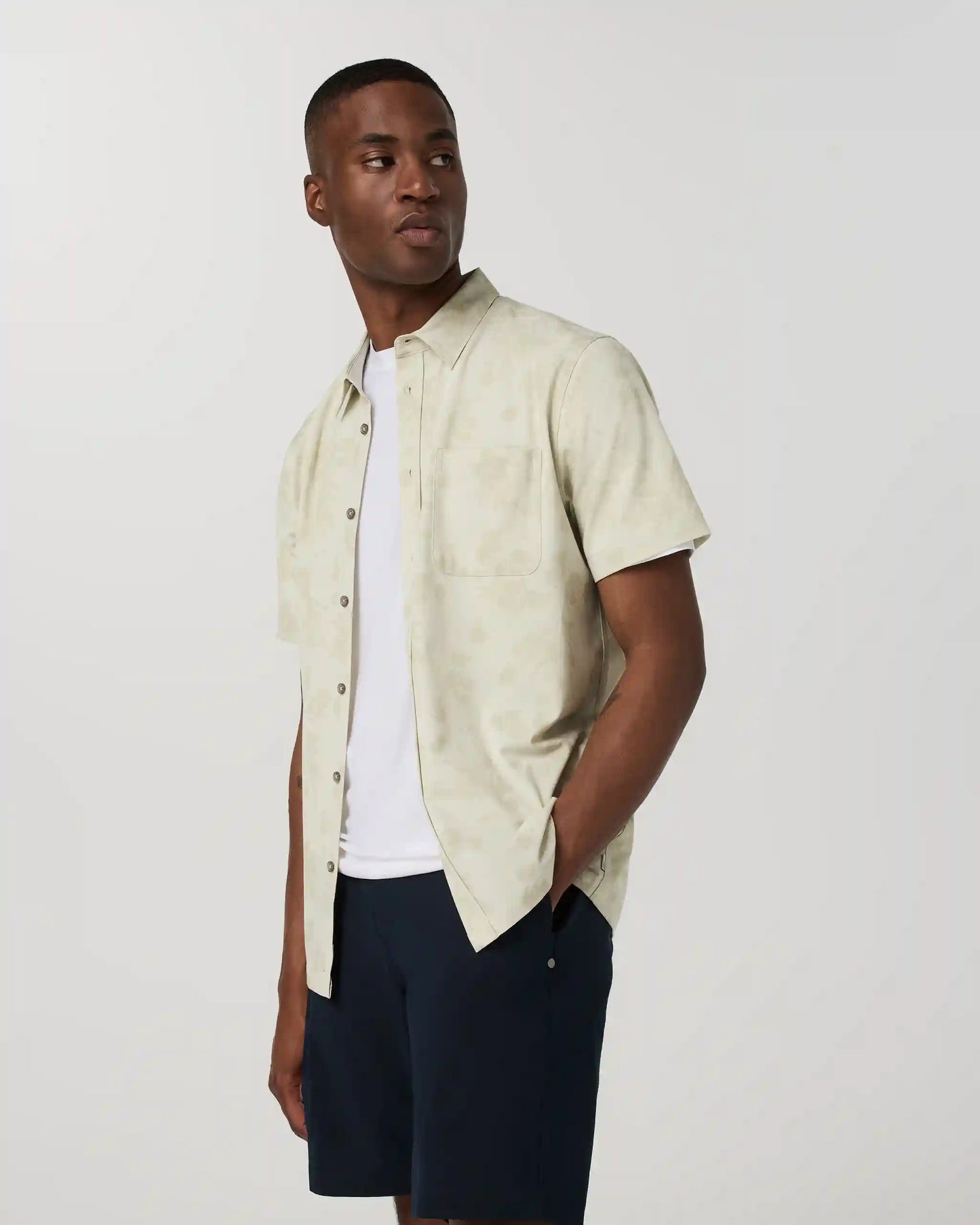 Short Sleeve Bridge Button Down