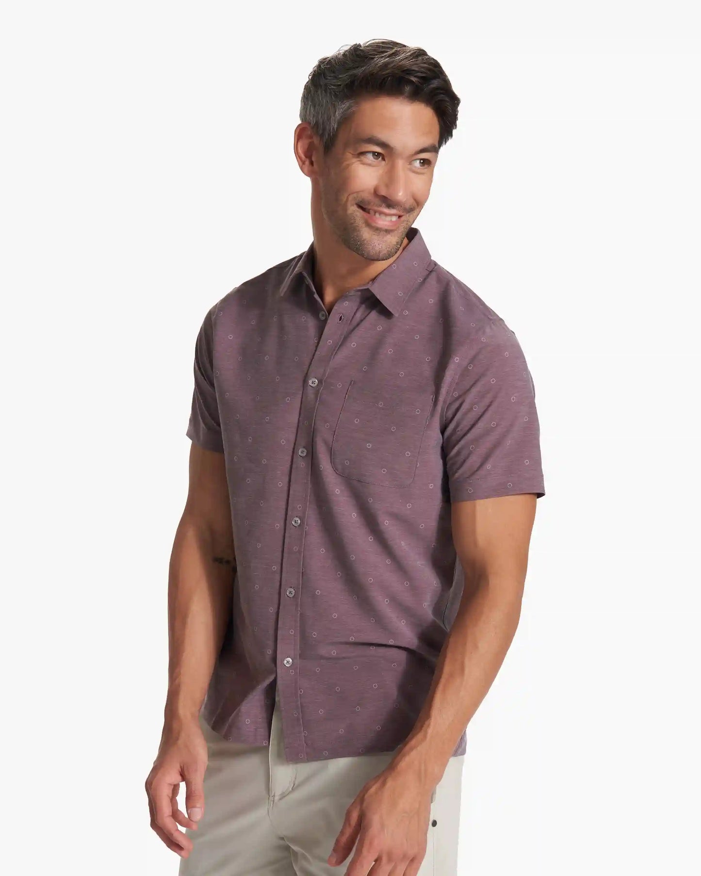Short Sleeve Bridge Button Down
