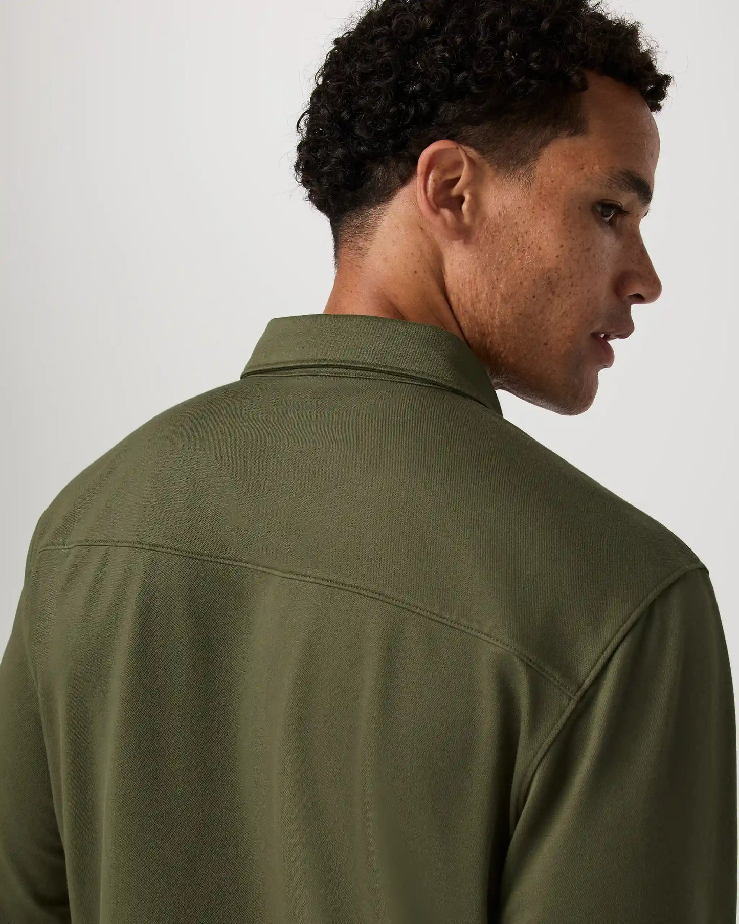 Long Sleeve Knit Oxford Button Down - Classic Fit