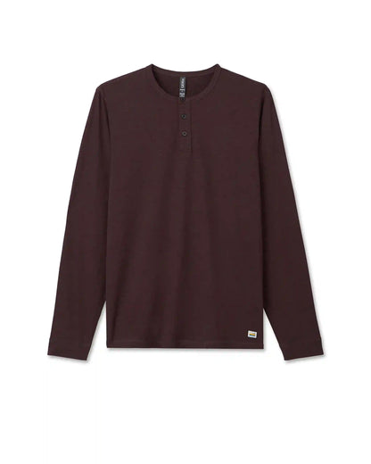 Long-Sleeve Ease Performance Henley