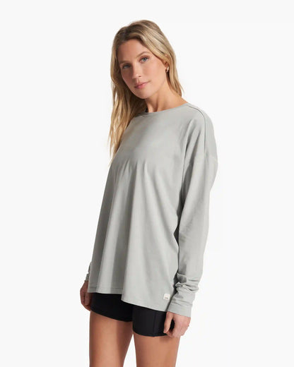 Long-Sleeve Feather Tee
