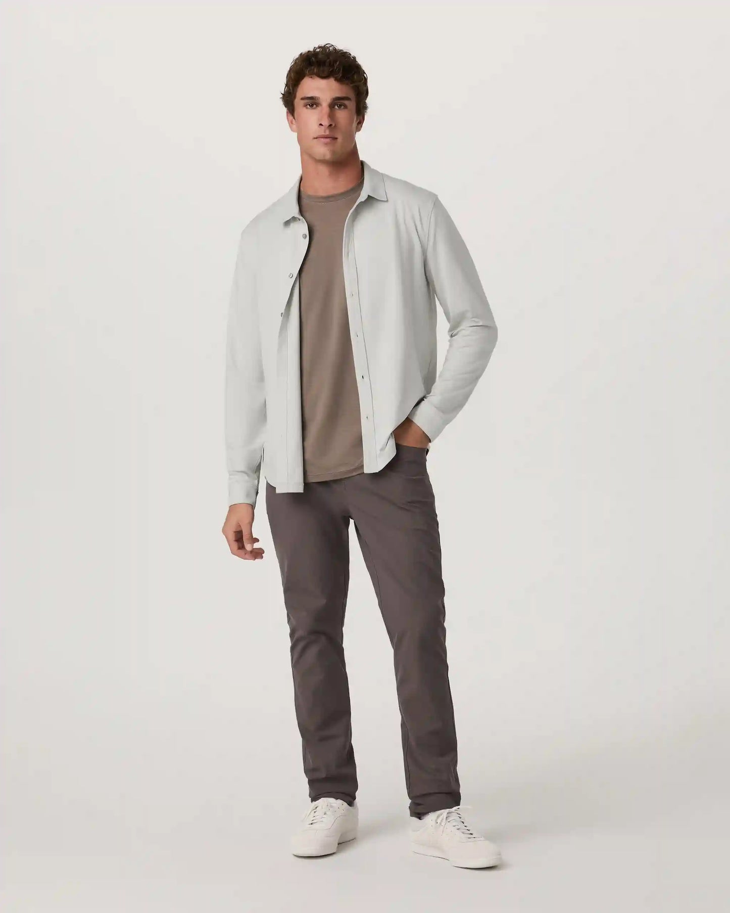 Long Sleeve Ponto Button Down Shirt