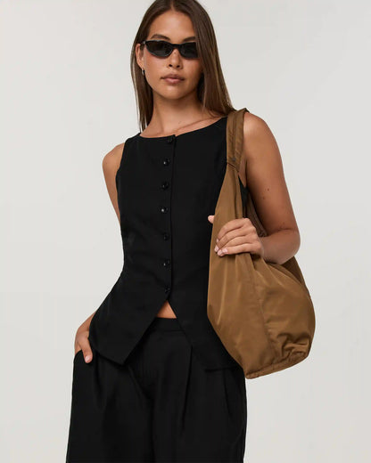 Trestles Twill Button Down Tank